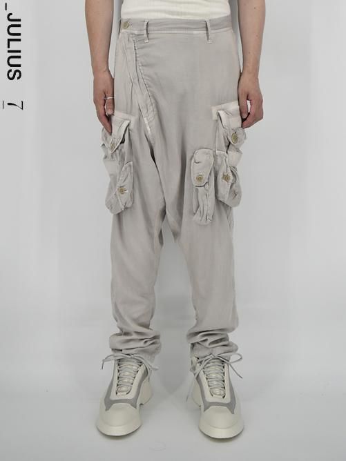 JULIUS[ユリウス] / GORDINI 387PAM1 Slide Cargo Pants スライド