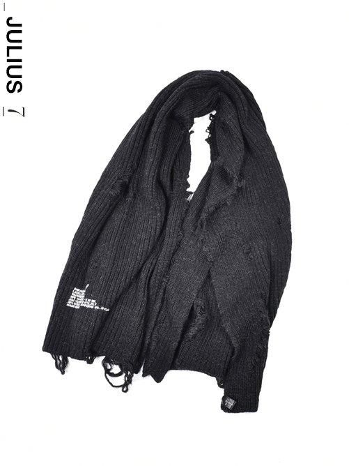 JULIUS[ユリウス] / GORDINI ダメージストール Damaged Stole 637STU6