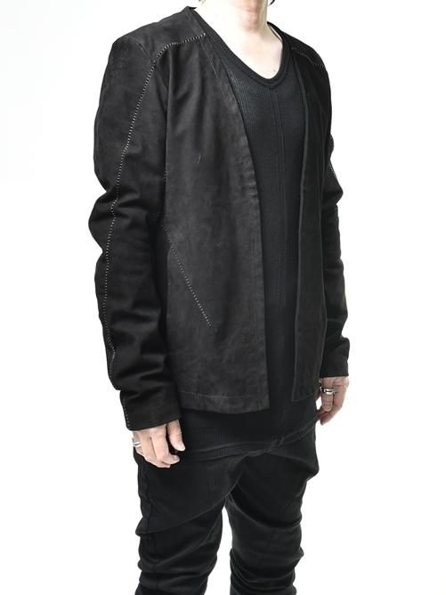 10sei0otto ディエチセイゼロオット レザー カーディガン カーフ 通販