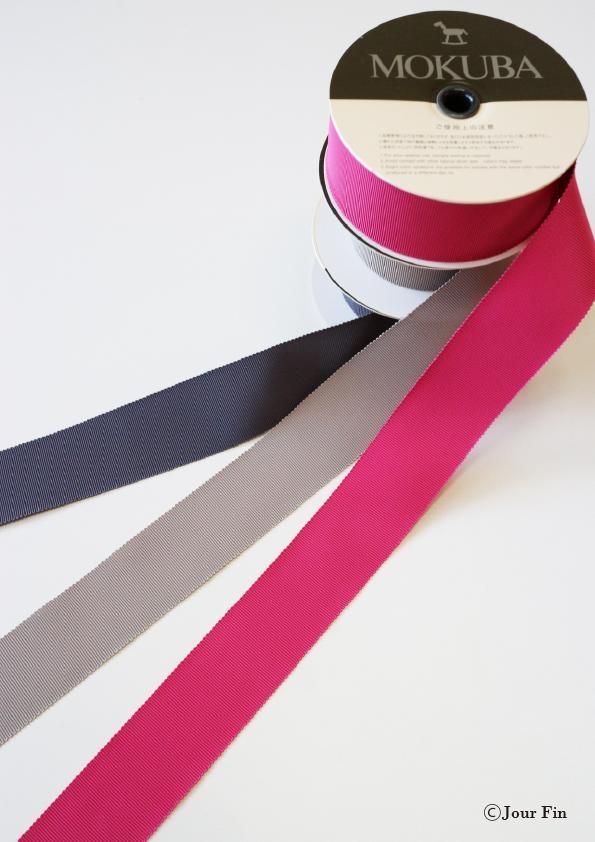 MOKUBA8900グログランリボン 36mm幅 1m～