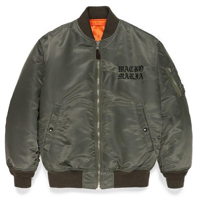 WACKO MARIA MA-1 FLIGHT JACKET ( TYPE-2 ) - EMILIANO ONLINE SHOP