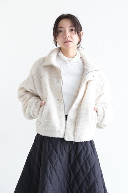 Gymphlex(ジムフレックス) ライトボア スタンドカラージャケット