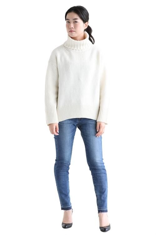 GALERIE VIE (ギャルリー・ヴィー ) ファインウール ハイネックプル