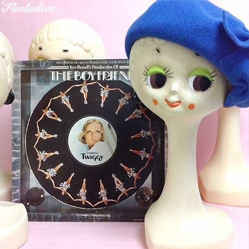 ツイッギー風 ヘッドマネキン 帽子スタンド Twiggy Head トゥイギー
