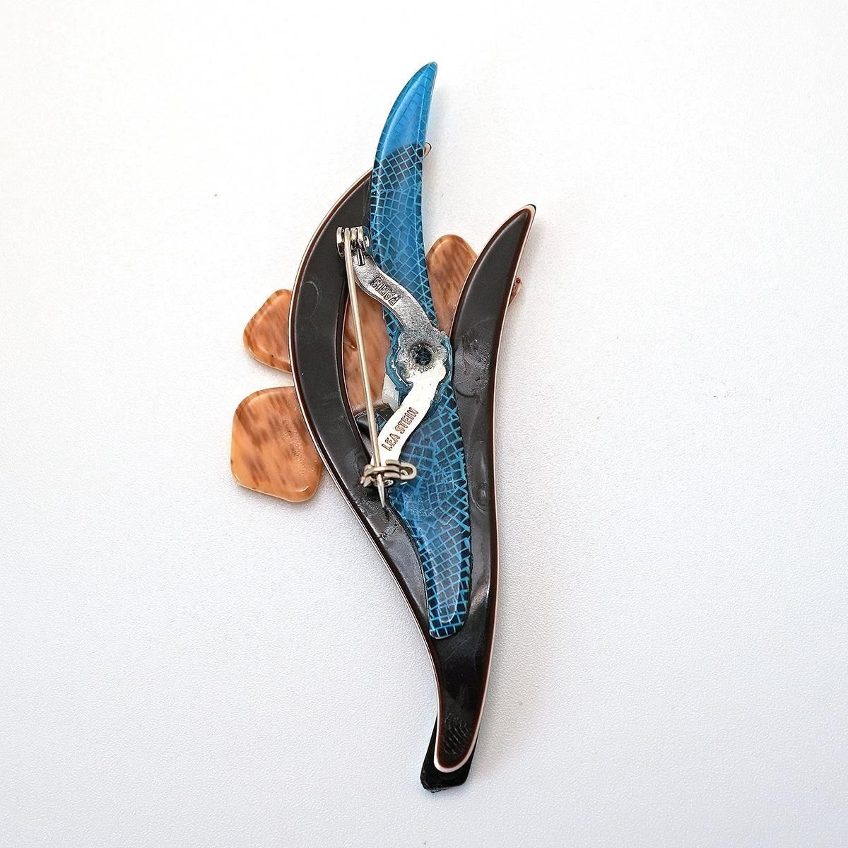 LEA STEIN リアスタン ブローチ エーデルワイス