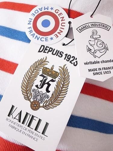 KANELL (カネル) バスクシャツ ビンテージリブ TRICOLOR 正規通販