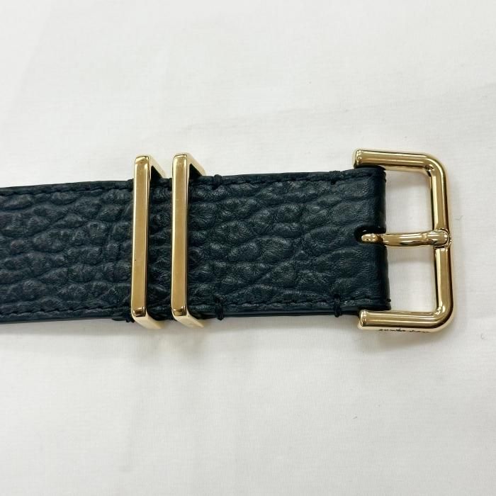 新品】【アウトレット品】 BURBERRY バーバリー レザーベルト [80