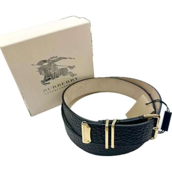 新品】【アウトレット品】 BURBERRY バーバリー レザーベルト [95