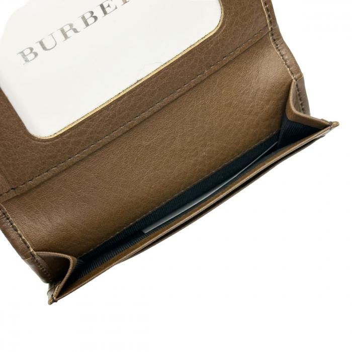 新品】【アウトレット品】 BURBERRY バーバリー 名刺入れ カードケース