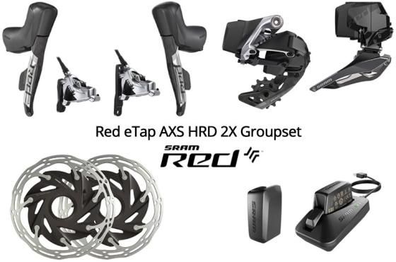 SRAM スラム Red eTap AXS HRD 2X Groupset ディスクブレーキ グループ