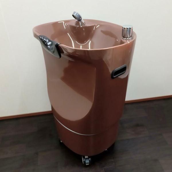 完売【中古】『PERRO（ペロ）』 移動式シャンプー台 - 美容機器・理容