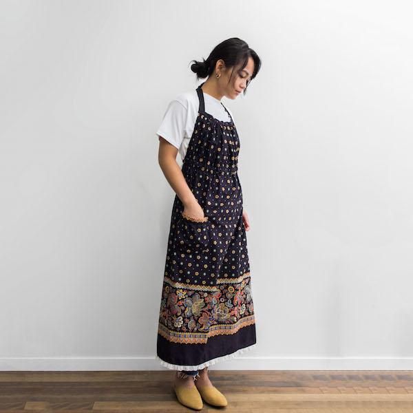 VINTAGE & ANTIQUE] レディース 60's ヴィンテージ エプロン