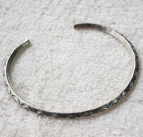 カレンシルバー バングル #2 - ETHNIC TOKYO アジアン雑貨,エスニック