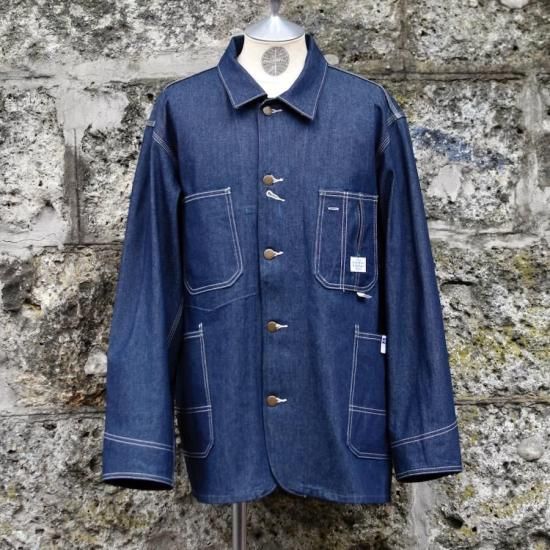 ヘラクレス ( HERCULES ) COVERALLS JACKET NON WASH DENIM / デニム