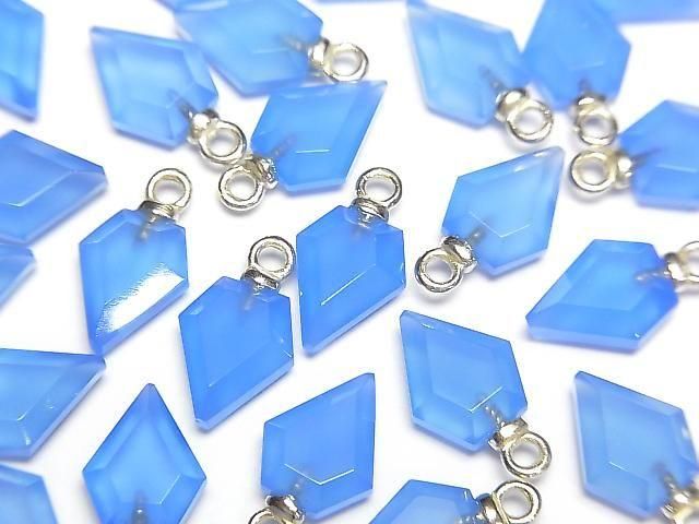 カルセドニー アローズヘッド型 チャーム 2個｜天然石ビーズの卸問屋