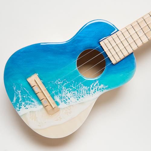 Luana Ocean Art・ルアナオーシャンアート】 ウクレレ・ホノルアブルー