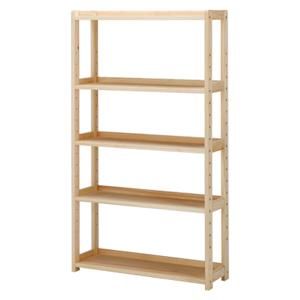 サイズいろいろ/可動棚式｜木製本棚/オープンラック｜桧無垢家具