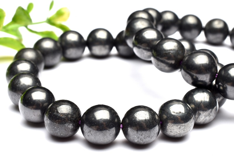 ヘマタイトたっぷり ブラックアイアンスギライト 11mm ブレスレット 1