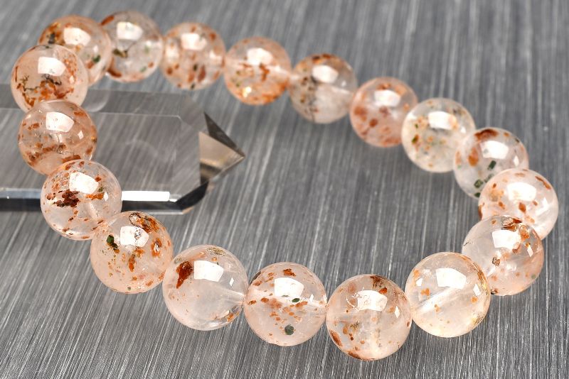 1点物】希少共生◇ガーネット多め オージャイトガーネットイン