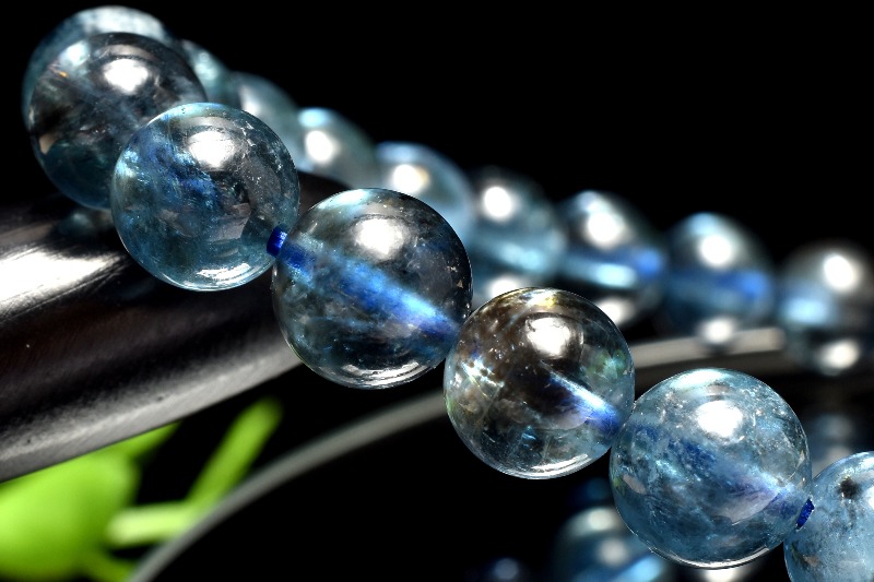 1点物】AA高品質☆南アフリカ産 ブラックアクアマリン 7.5mm