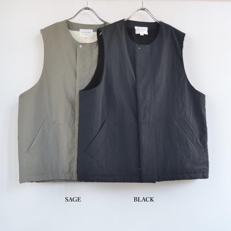 STILL BY HAND（スティルバイハンド）Boa vest | VE01254 - float