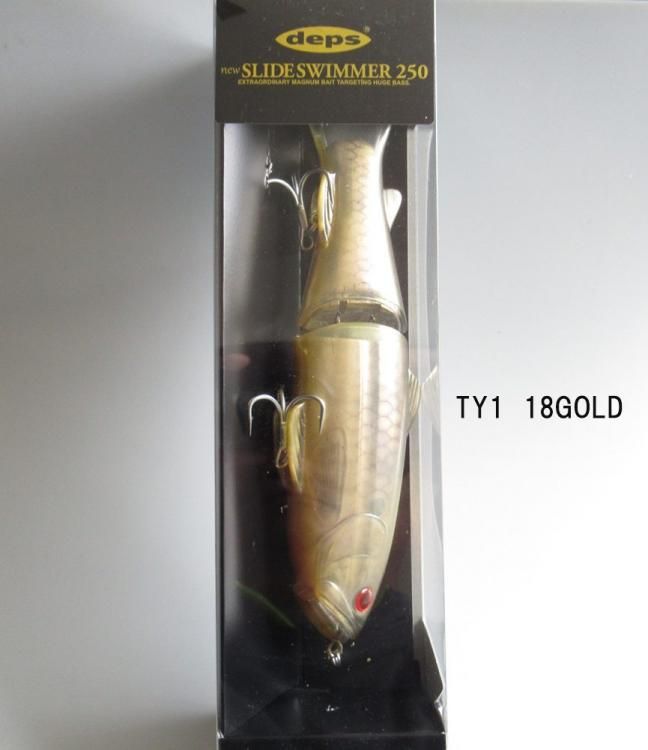 デプス スライドスイマー 250 問屋さん2025オリカラ #TY1 18GOLD