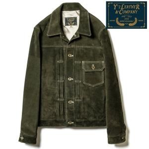 Y'2 LEATHER ワイツーレザー ジャケット TB-140-25SP STEER SUEDE 1st