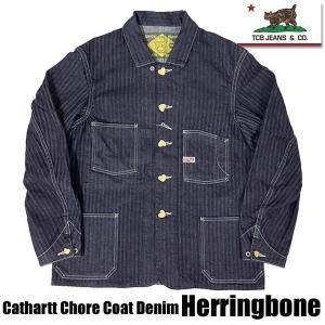 TCBジーンズ TCBJEANS Cathartt Chore Coat Denim Herringbone