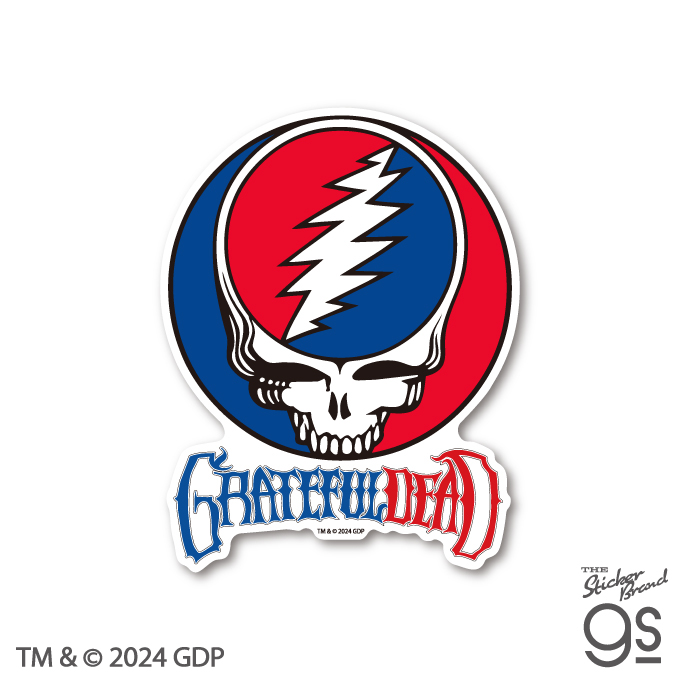 GRATEFUL DEAD ビッグサイズステッカー ロゴ グレイトフル・デッド