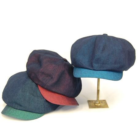 ニュースボーイキャスケット（コンポラDENIM） - 日本製 オリジナル