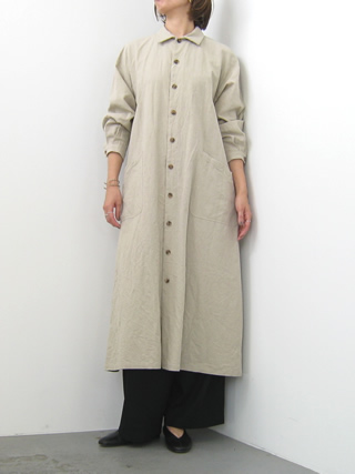 YAECA（ヤエカ） WRITE ワークシャツドレス[91505] - clothes tile