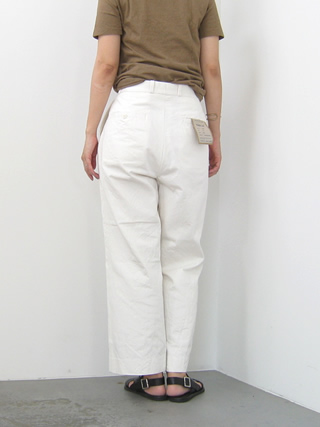 YAECA（ヤエカ） チノタックストレートパンツ[61606] - clothes tile