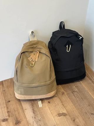 MASTER＆Co.（マスターアンドコー） カラビナ付きバックパック[MC328