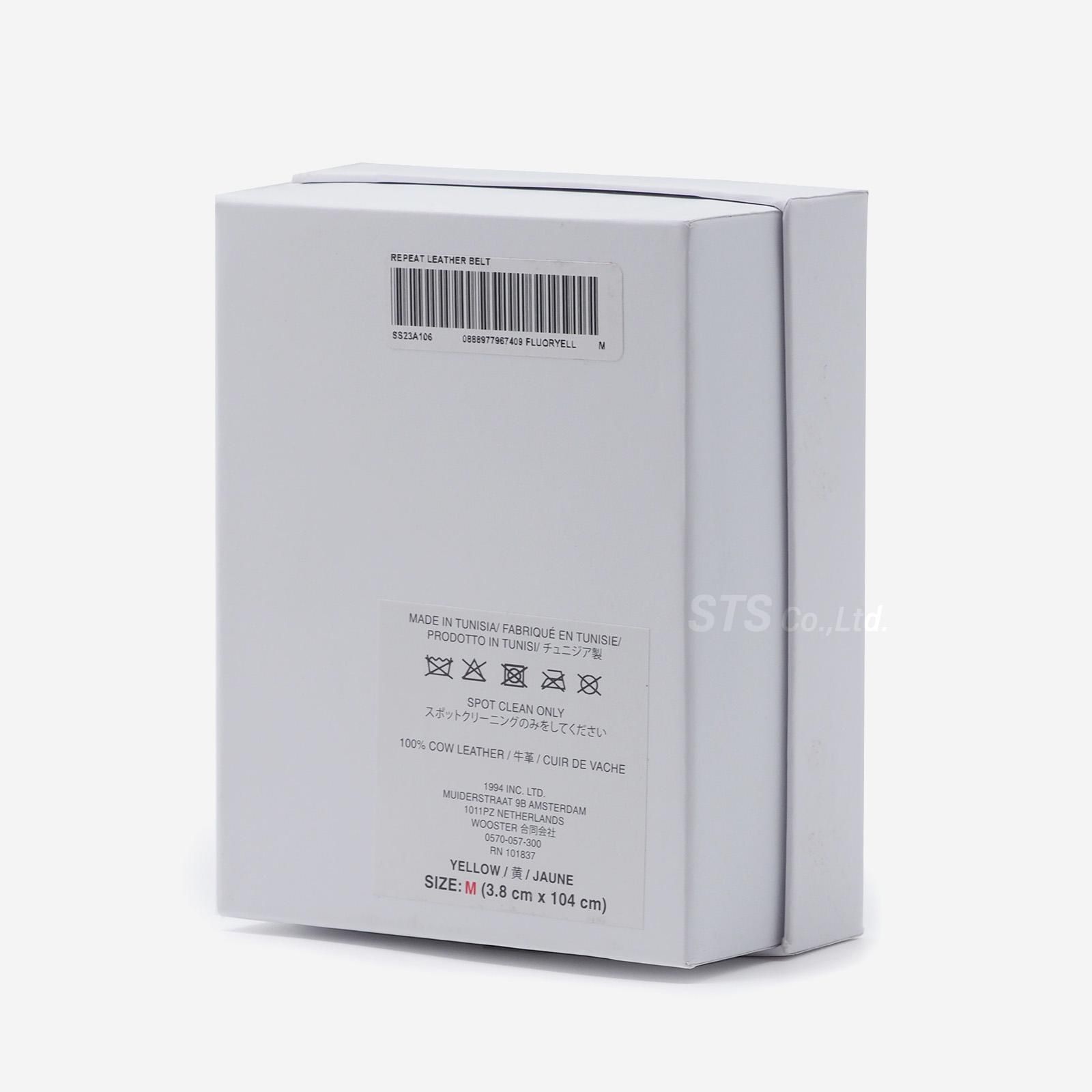 Supreme - Repeat Leather Belt - UG.SHAFT