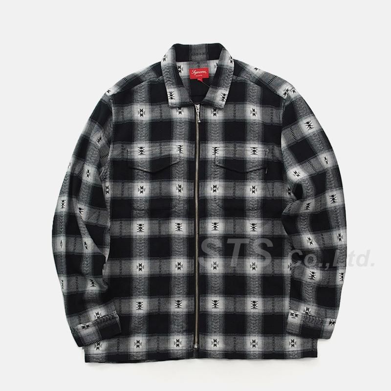 Supreme - Plaid Flannel Zip Up Shirt - UG.SHAFT