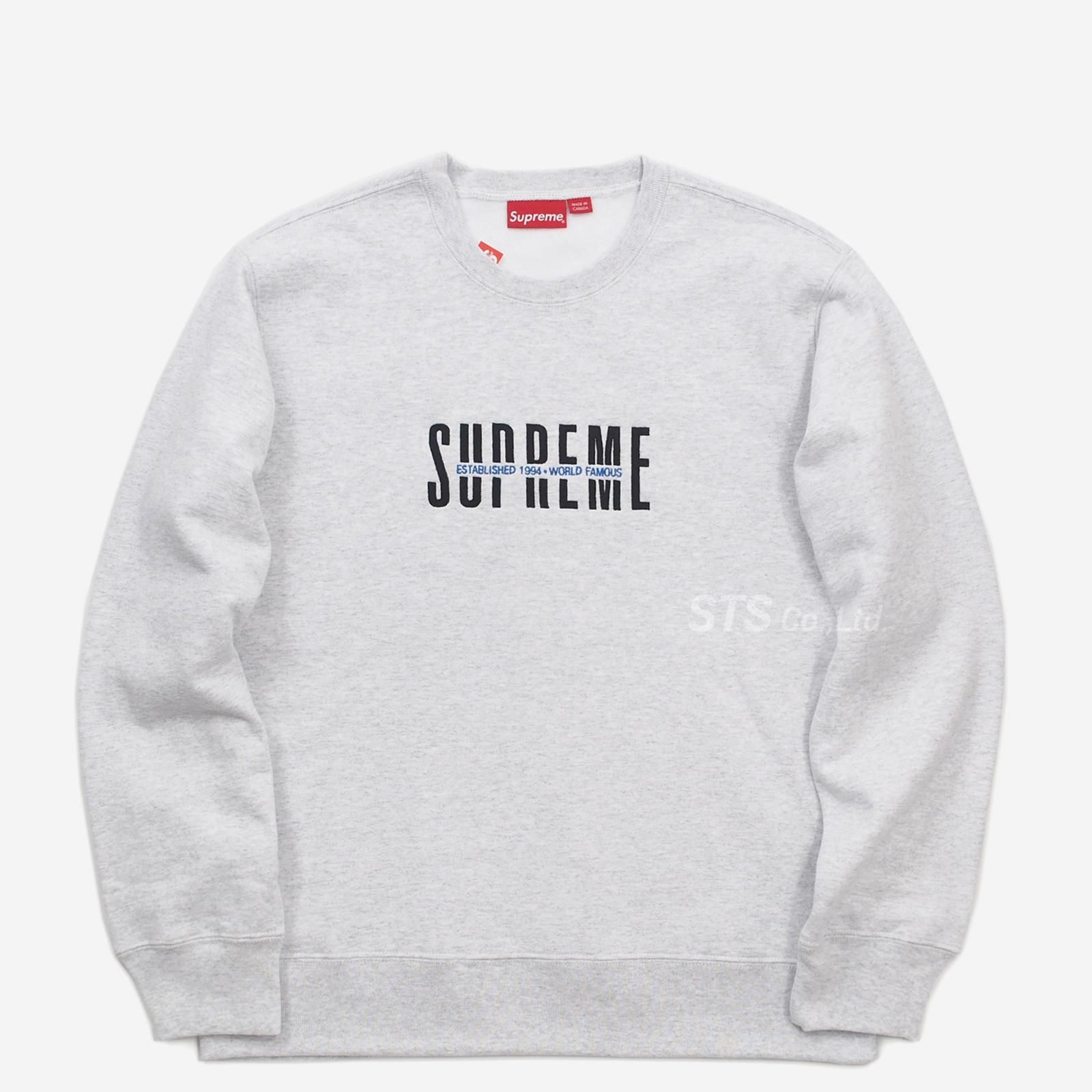 Supreme - World Famous Crewneck - UG.SHAFT