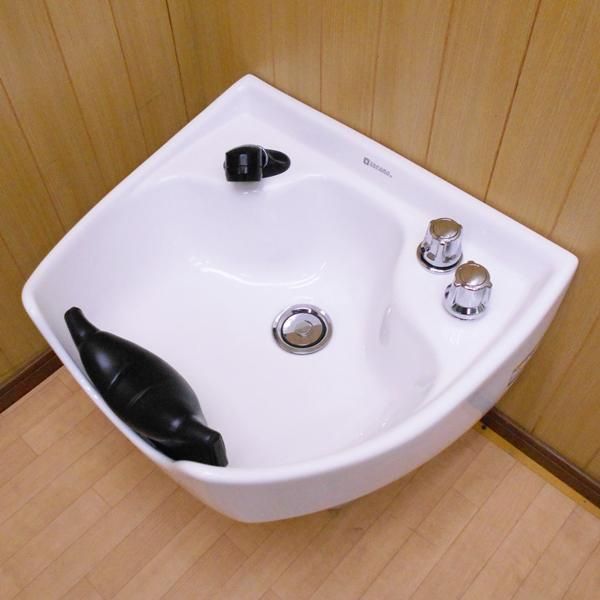 中古】タカラベルモント『マジョリカポルト（白/2コック/サーモ・金具