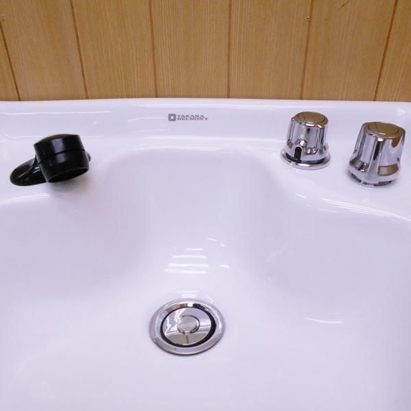 中古】タカラベルモント『マジョリカポルト（白/2コック/サーモ・金具