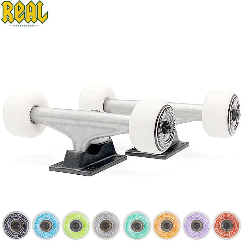 スケートボード コンプリート トラック REAL ROLL FOREVER TRUCK