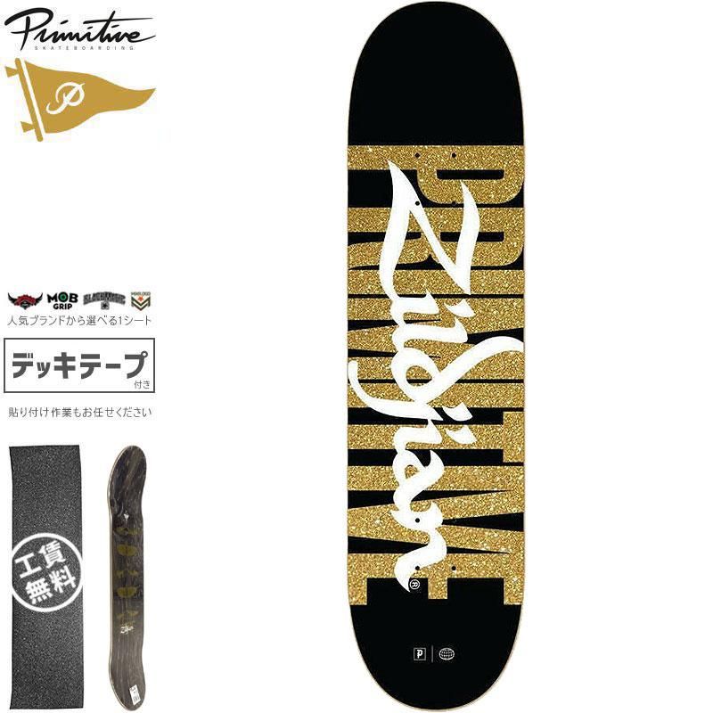 PRIMITIVE プリミティブ スケボー デッキ ZILDJIAN UNITE DECK GOLD