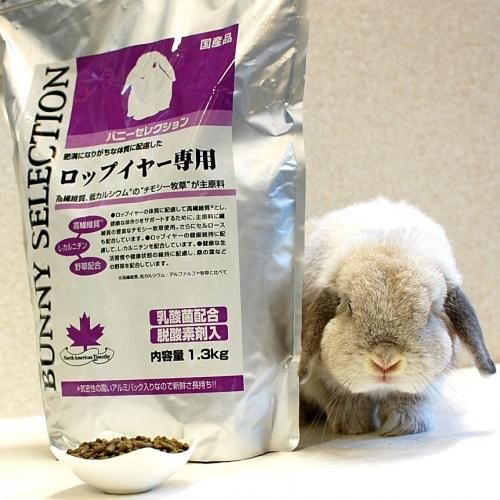 バニーセレクション ロップイヤー専用 1.3㎏ - うさぎショップ Love Rabbit