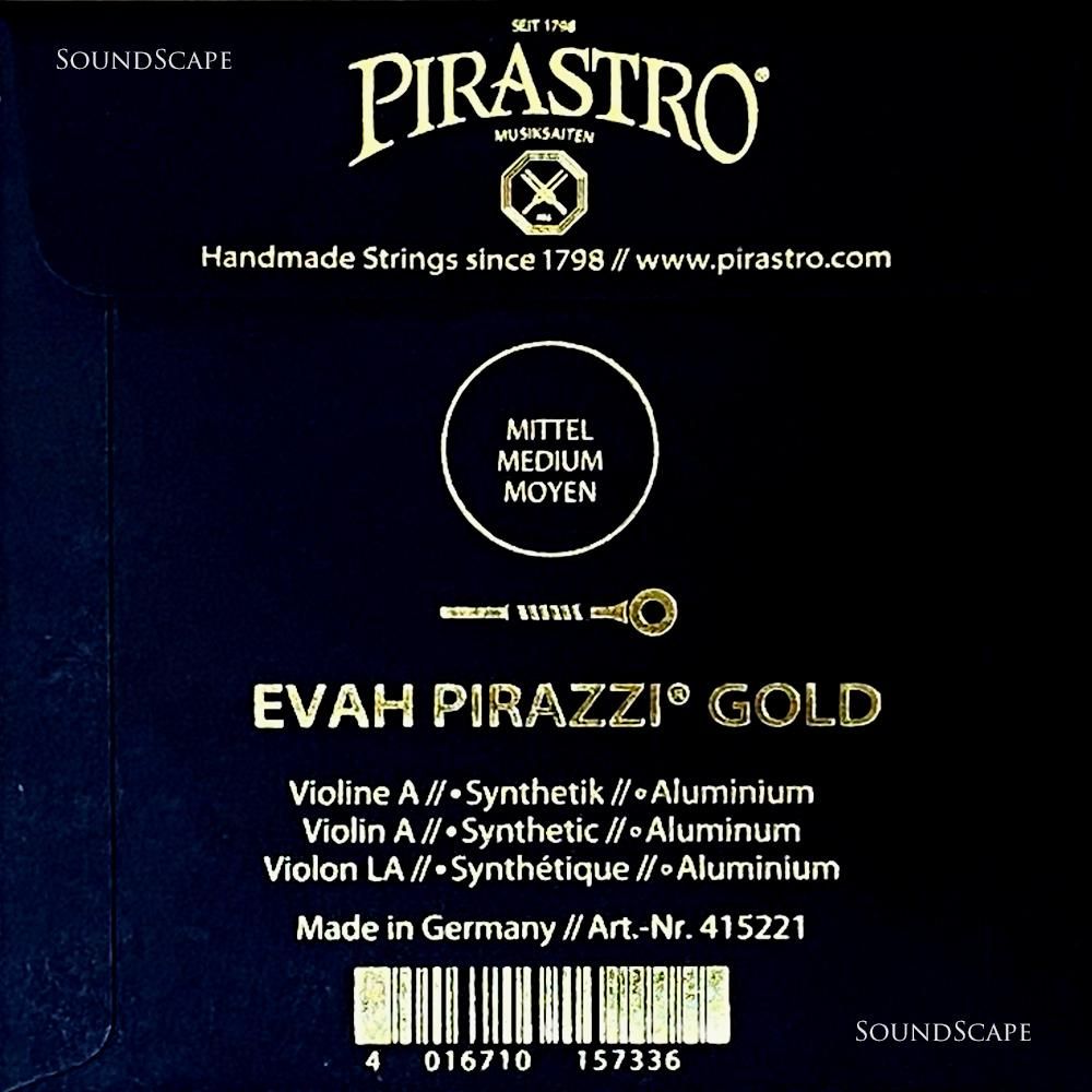 バイオリン弦 エヴァピラッツィゴールド EADGセット