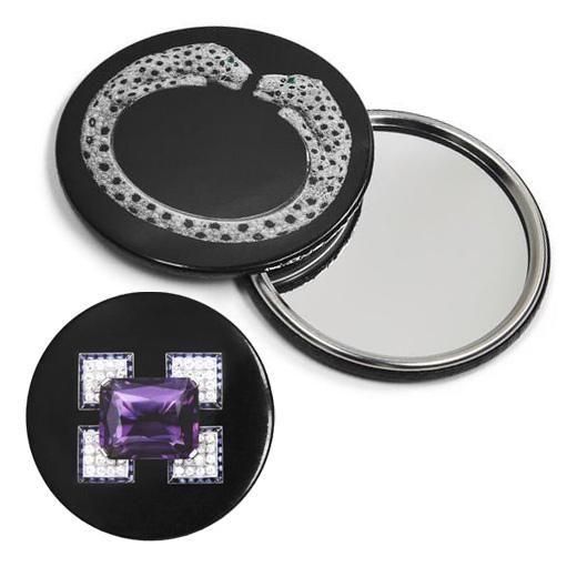 カルティエ展 ポケットミラー 手鏡 CARTIER 限定 オフィシャルグッズ