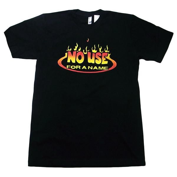 NO USE FOA A NAME (ノー ユース フォー ア ネイム) FLAME Tシャツ