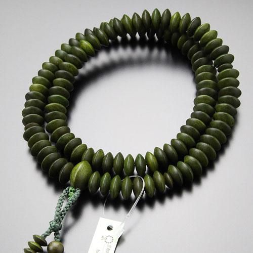 天台宗 数珠 男性用 9寸 生命樹 梵天房 2000300700301 本式数珠 108玉