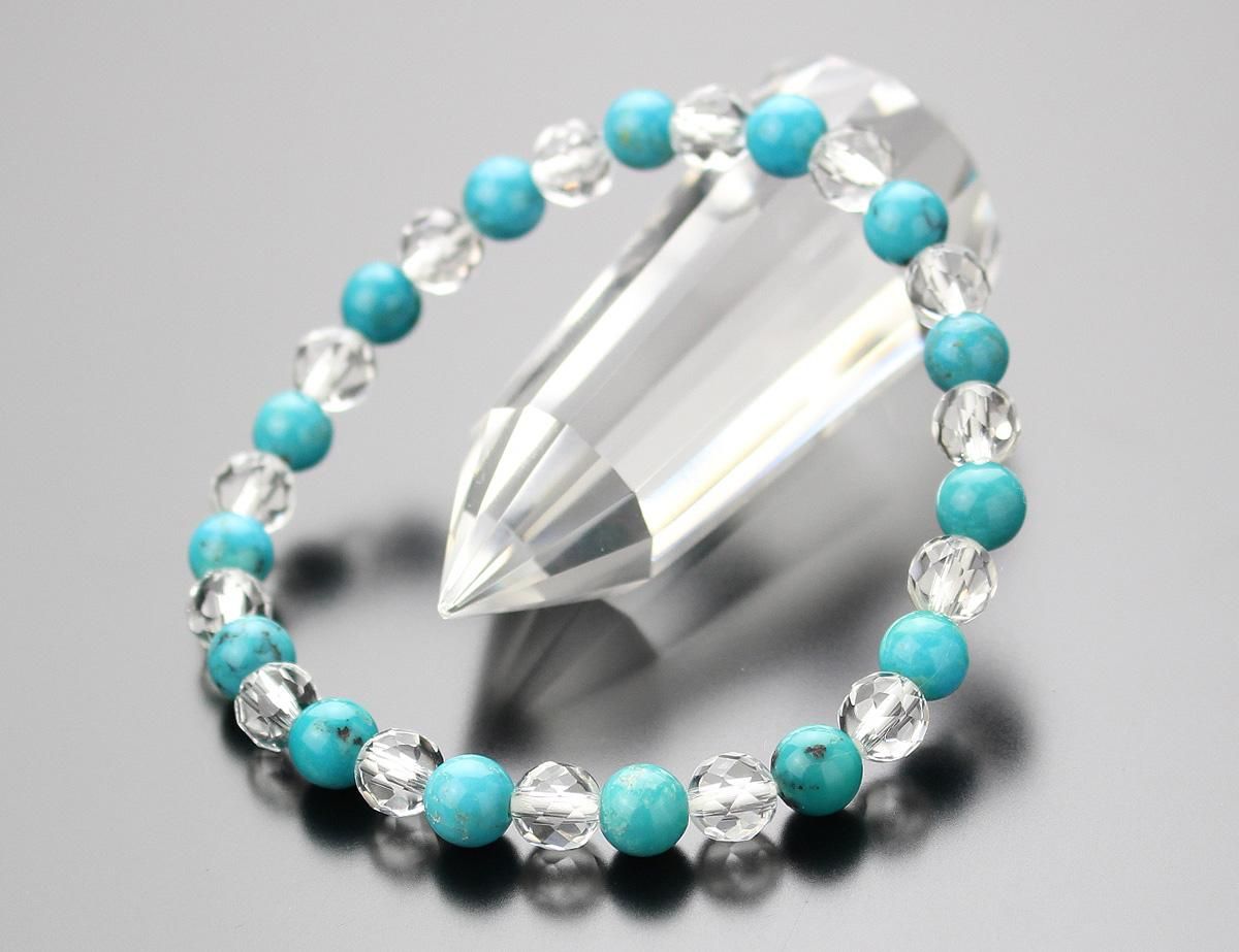 パワーストーン ブレスレット ターコイズ - 念珠ドットコム