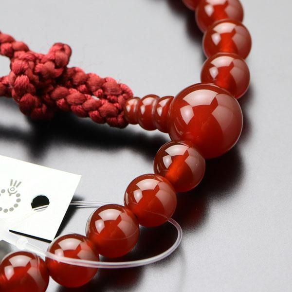 数珠 女性用 瑪瑙 梵天房 - 数珠 京念珠 専門店 念珠ドットコム