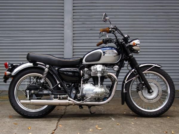 W650/W400/W800 ローダウン三点セット - W650,W400等のカスタム