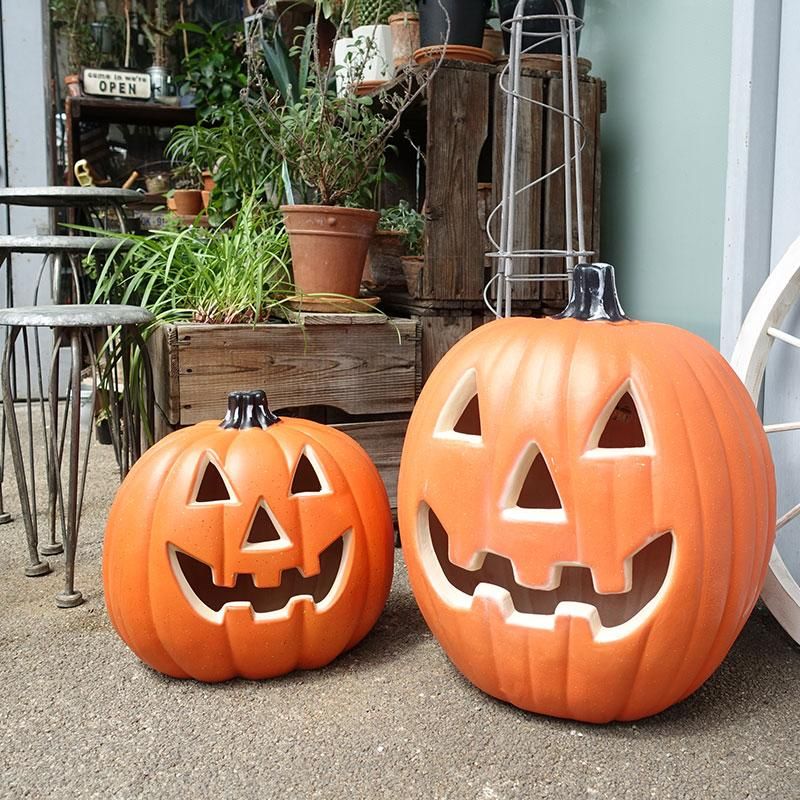 ハロウィン パンプキンライト Sサイズ かぼちゃ LED 電池式