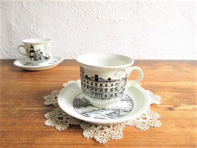 Arabia/アラビア社・コーヒー カップ&ソーサー：フィンランドの風景